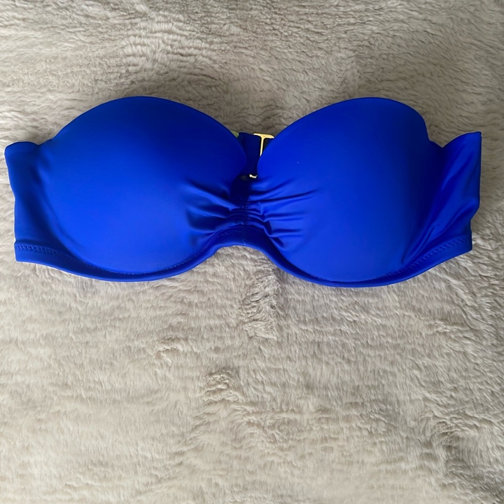 VS swim bandeau top with braided strap